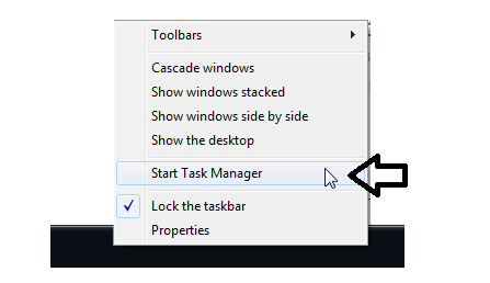 כניסה למנהל המשימות דרך התפריט