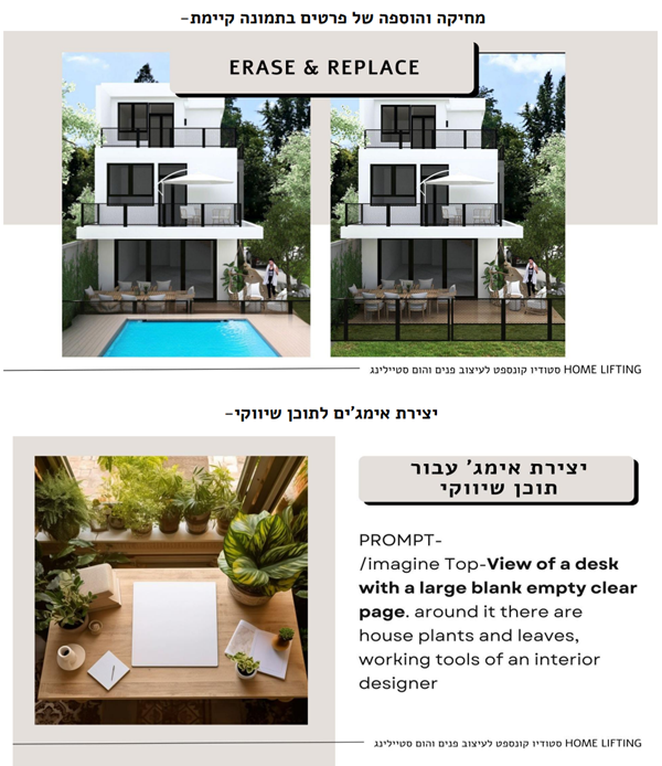 ויטל ומיקה אצל ענבלת קהילת עיצוב סדנת בינה מלאכותית