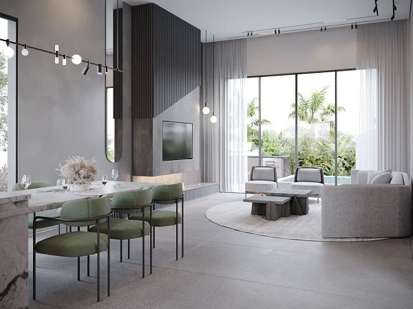 הדמיה מקצועית לתיאור המבנה בסיומו