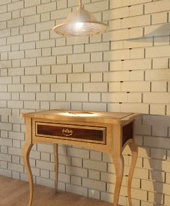 שולחן לאחר רינדור