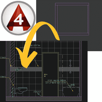 אוטוקאד- מפגש רביעי ענבלת